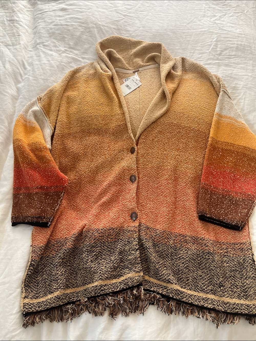 Free People Sunset Park Cardigan NWT